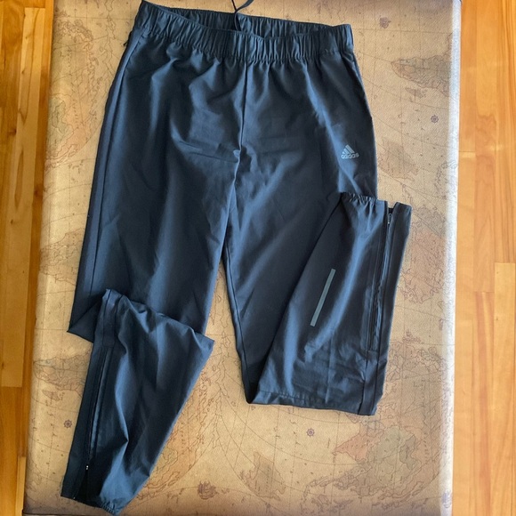 Adidas Black Track pants - Picture 1 of 4